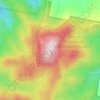 Topografische Karte Gaanha-bula–Mount Canobolas, Höhe, Relief