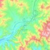 Topografische Karte سوات, Höhe, Relief