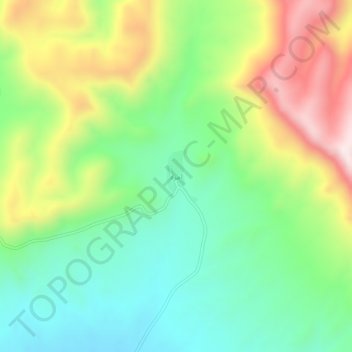 Topografische Karte امره, Höhe, Relief