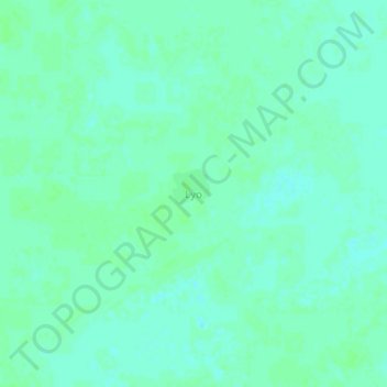 Topografische Karte Lyo, Höhe, Relief