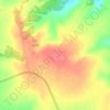 Topografische Karte ТРРЛ-60 Серов — Воркута, 4/60 (1/103) «Чайка», Höhe, Relief