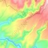 Topografische Karte Igmaya-an, Höhe, Relief