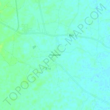 Topografische Karte Ban Nong Kae, Höhe, Relief