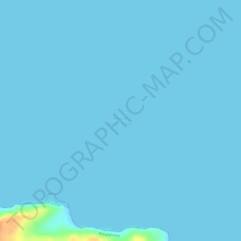 Topografische Karte Baie de Diego-Suarez, Höhe, Relief