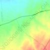 Topografische Karte Dchaira الدشيرة, Höhe, Relief