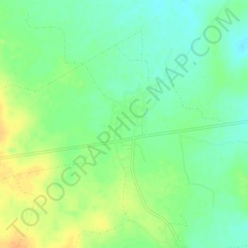 Topografische Karte Ban Prasat, Höhe, Relief