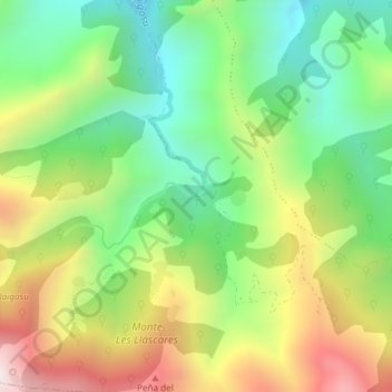 Topografische Karte El Bayu, Höhe, Relief