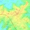Topografische Karte Les Pibles, Höhe, Relief