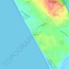 Topografische Karte Port Watsonvile, Höhe, Relief