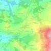 Topografische Karte Croaz Hent Letiez, Höhe, Relief