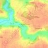 Topografische Karte Le Grand Bréau, Höhe, Relief