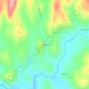 Topografische Karte Spaulding Furnace, Höhe, Relief