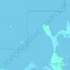 Topografische Karte Florida Keys, Höhe, Relief