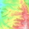 Topografische Karte هاشمية, Höhe, Relief
