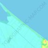 Topografische Karte Pukehina Beach, Höhe, Relief