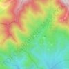 Topografische Karte Requesens, Höhe, Relief