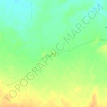 Topografische Karte Kanpar, Höhe, Relief