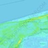 Topografische Karte West aan Zee, Höhe, Relief