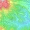 Topografische Karte Merendaore, Höhe, Relief
