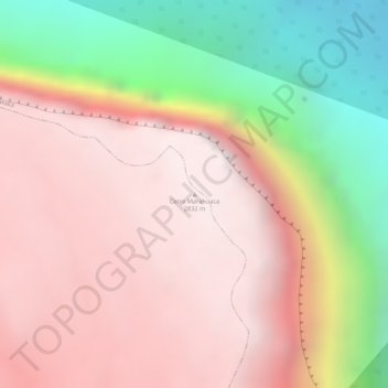 Topografische Karte Cerro Marahuaca, Höhe, Relief