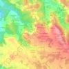 Topografische Karte Les Vayllaux, Höhe, Relief