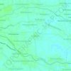 Topografische Karte Udaiyalur, Höhe, Relief