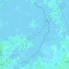 Topografische Karte Surhuizumer Mieden, Höhe, Relief