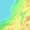 Topografische Karte Port Elgin, Höhe, Relief