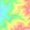 Topografische Karte Adh Dhib, Höhe, Relief