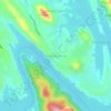 Topografische Karte Maberiyatenna, Höhe, Relief