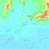 Topografische Karte Te Hoe, Höhe, Relief