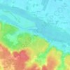 Topografische Karte Le Bourg Neuf, Höhe, Relief