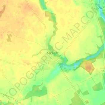 Topografische Karte Keßburg, Höhe, Relief