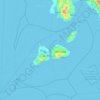 Topografische Karte Camotes Islands, Höhe, Relief