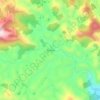 Topografische Karte Bisogue, Höhe, Relief