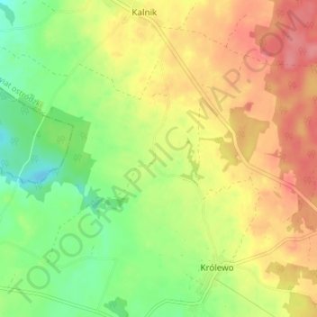 Topografische Karte Wilhelmsthal, Höhe, Relief