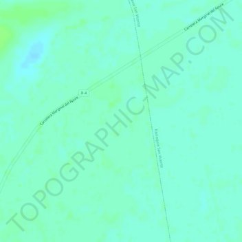 Topografische Karte El Palaciero, Höhe, Relief