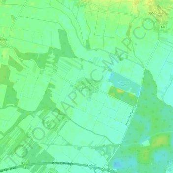 Topografische Karte Ivanci, Höhe, Relief