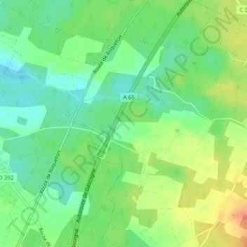 Topografische Karte Farben, Höhe, Relief