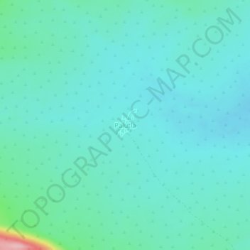 Topografische Karte Palutla, Höhe, Relief