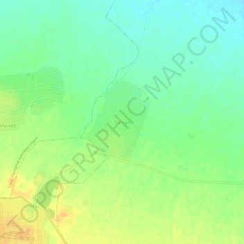 Topografische Karte Ойтал, Höhe, Relief