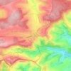 Topografische Karte Kommingen, Höhe, Relief