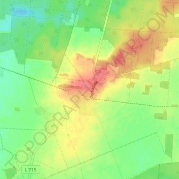 Topografische Karte Schlenzer, Höhe, Relief