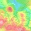 Topografische Karte Koad Bihan Kerroc'h, Höhe, Relief