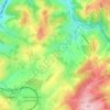 Topografische Karte Windrath, Höhe, Relief