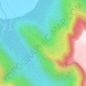 Topografische Karte Saidongar, Höhe, Relief