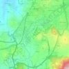 Topografische Karte Mouta, Höhe, Relief