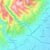 Topografische Karte Candulawan, Höhe, Relief
