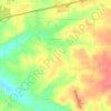 Topografische Karte Loma Linda, Höhe, Relief