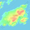 Topografische Karte Willis Island, Höhe, Relief